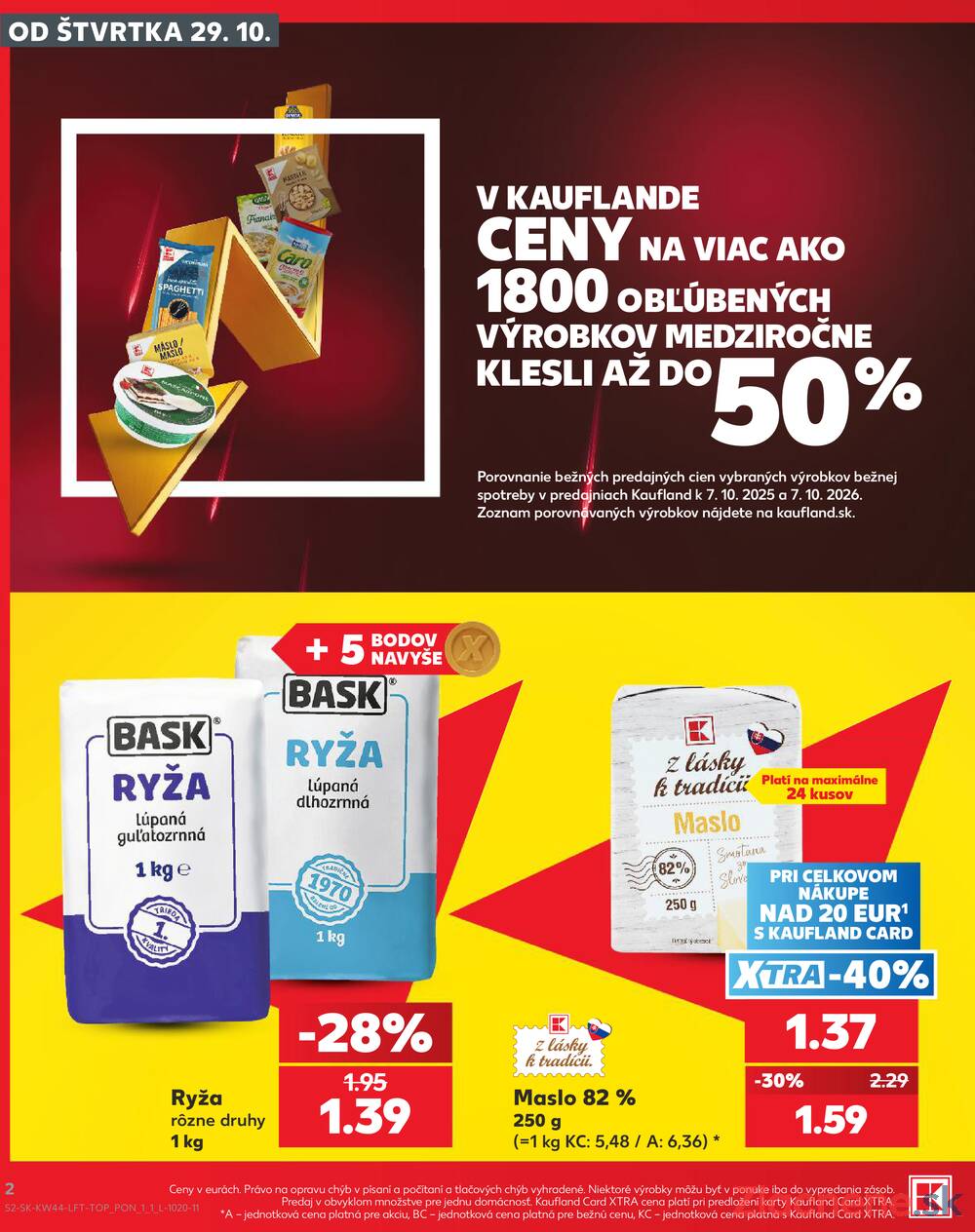 Kaufland 29.10. - 4.11. - Kaufland Trnava - Juh - Bratislavská