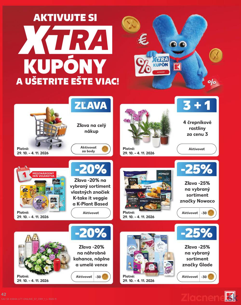 Kaufland 29.10. - 4.11. - Kaufland Trnava - Juh - Bratislavská