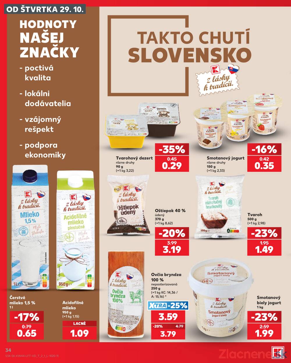 Kaufland 29.10. - 4.11. - Kaufland Trnava - Nová ul.