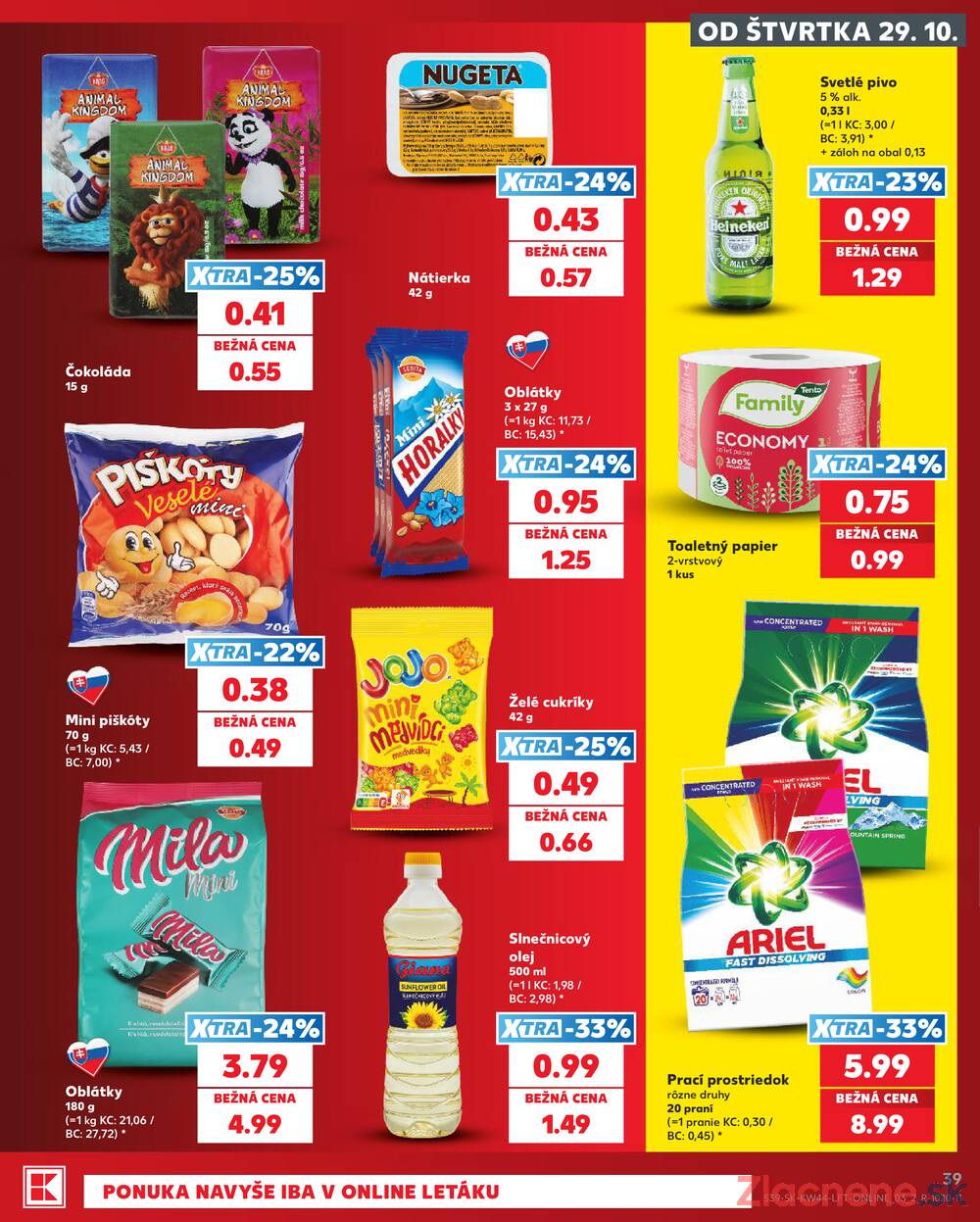 Kaufland 29.10. - 4.11. - Kaufland Trnava - Nová ul.