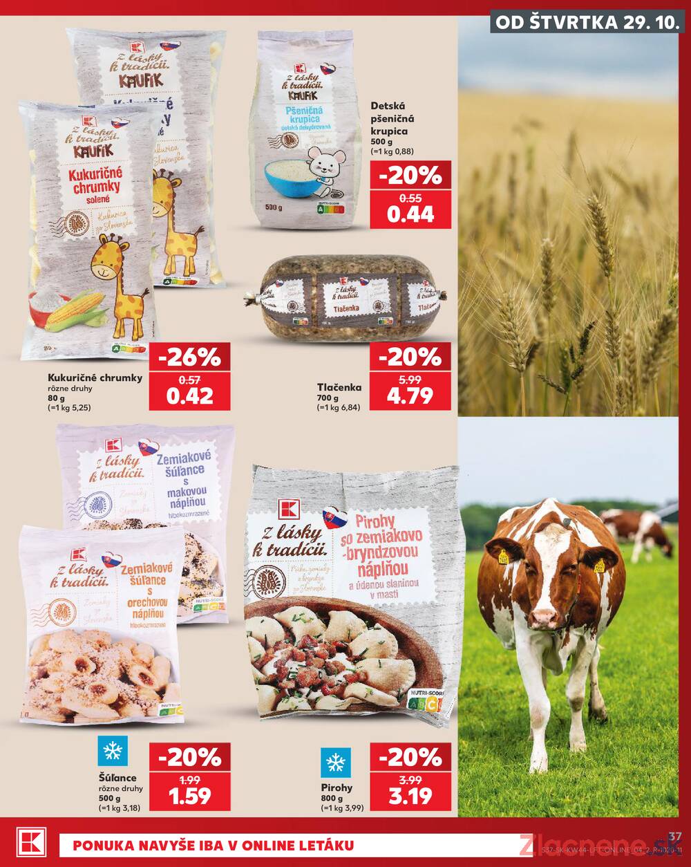 Kaufland 29.10. - 4.11. - Kaufland Liptovský Mikuláš
