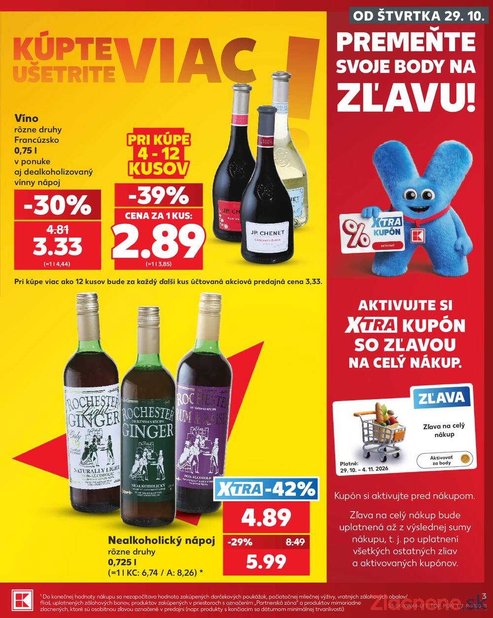 Kaufland 29.10. - 4.11. - Kaufland Ružomberok