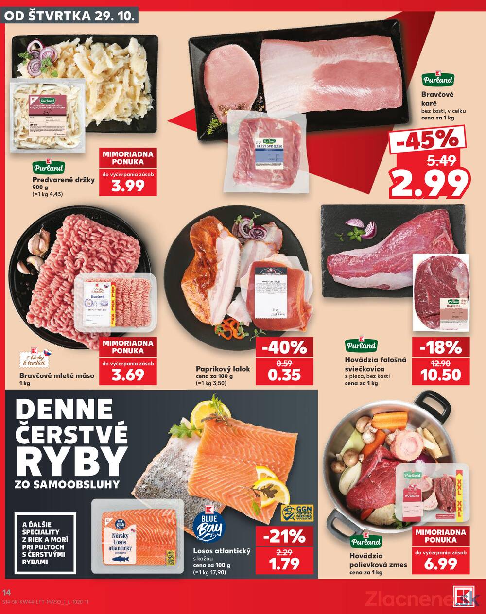 Kaufland 29.10. - 4.11. - Kaufland Ružomberok