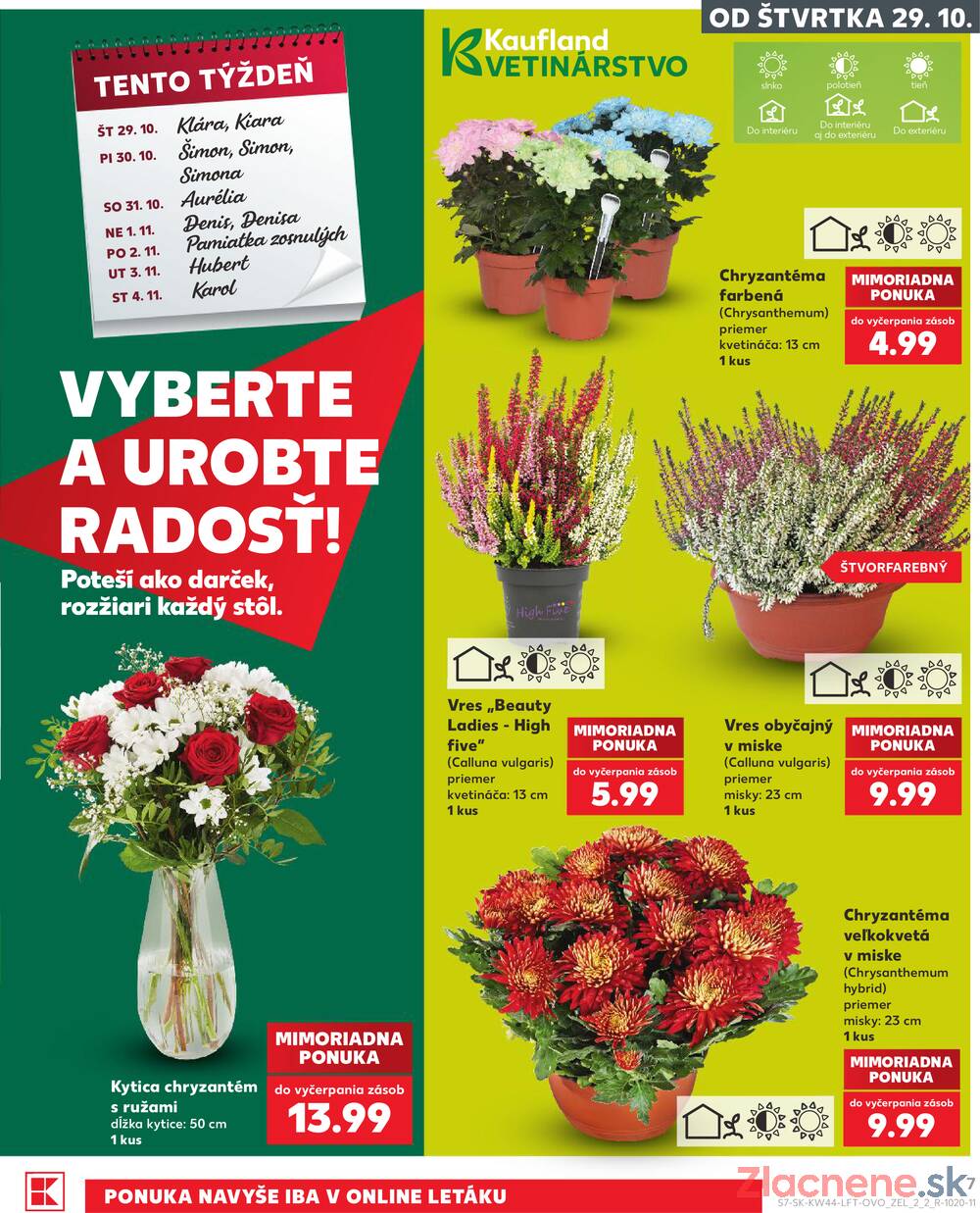 Kaufland 29.10. - 4.11. - Kaufland Košice - Nad Jazerom