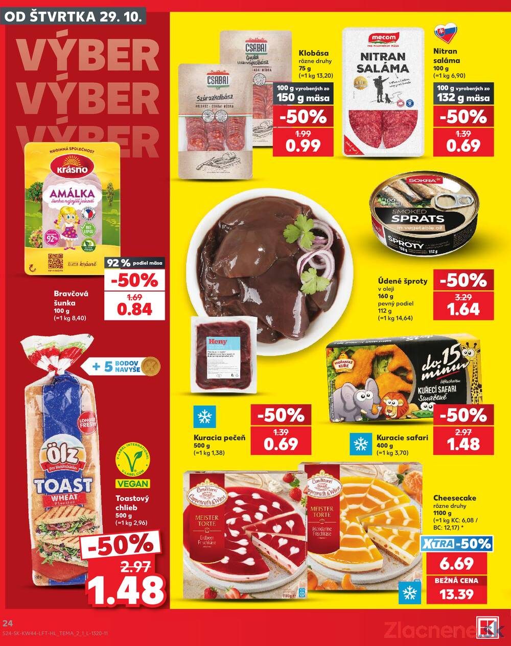 Kaufland 29.10. - 4.11. - Kaufland Košice - Nad Jazerom