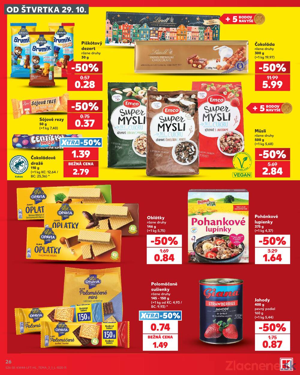 Kaufland 29.10. - 4.11. - Kaufland Košice - Nad Jazerom