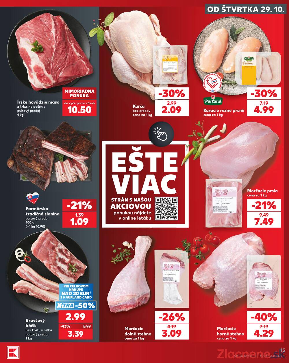 Kaufland 29.10. - 4.11. - Kaufland Žilina