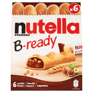 Nutella B-ready Oblátka plnená nátierkou 6x22 g