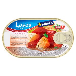 Sokra Losos filety 170 g
