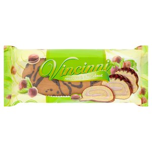 Vincinni Piškótová roláda plnená krémom 200 g