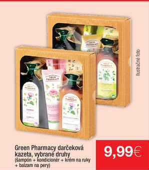 Green Pharmacy darčeková kazeta, vybrané druhy