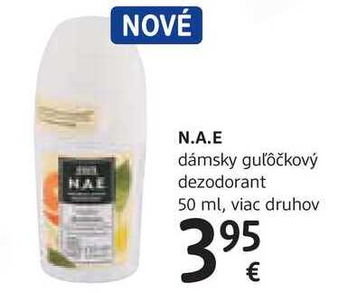 N.A.E dámsky guľôčkový dezodorant 50 ml, viac druhov 