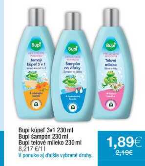 Bupi šampón 230 ml  