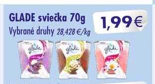GLADE sviečka 70g