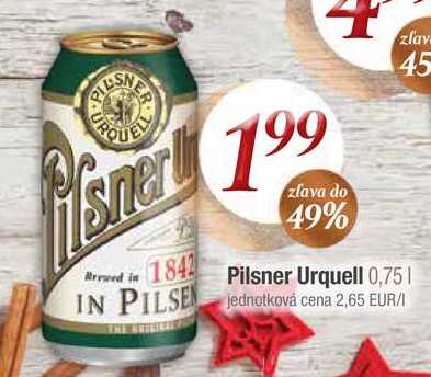 Pilsner Urquell 0,75 l
