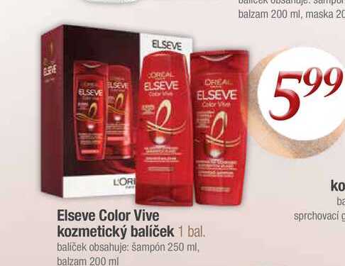 Elseve Color Vive kozmetický balíček