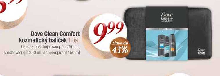 Dove Clean Comfort kozmetický balíček