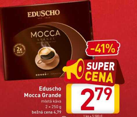  Eduscho Mocca Grande mletá káva 2 x 250 g  