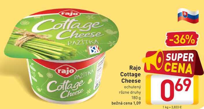   Rajo Cottage Cheese  180 g