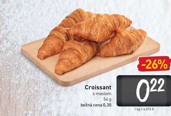 Croissant s maslom 54 g  