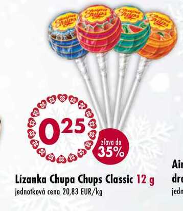 Lízanka Chupa Chups Classic 12 g
