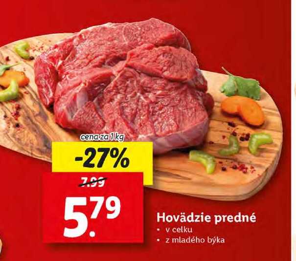 Hovädzie predné 1 kg