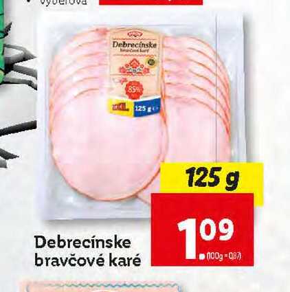 Debrecínske bravčové karé 125 g