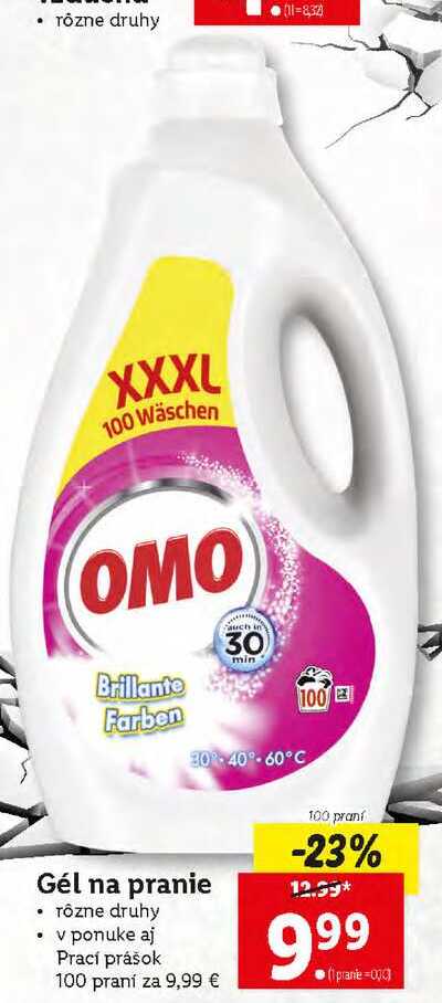 Gél na pranie 100 praní