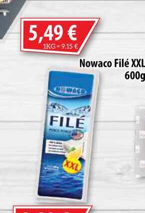 Nowaco Filé XXL 600g