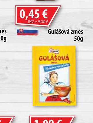 Gulášová zmes 50 g