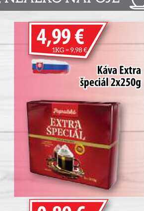 Káva Extra špeciál 2 x 250 g