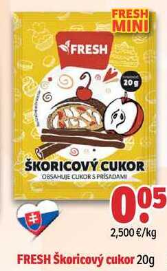 FRESH Škoricový cukor 20g