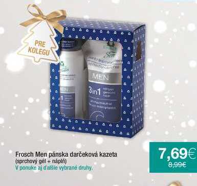Frosch Men pánska darčeková kazeta