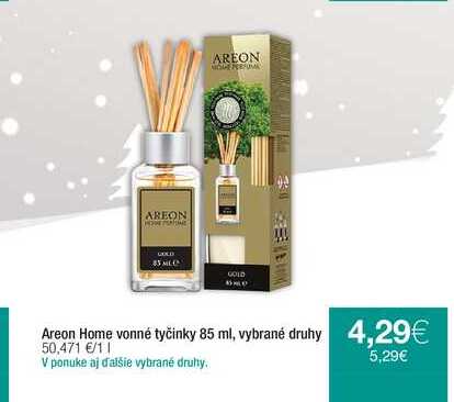 Areon Home vonné tyčinky 85 ml