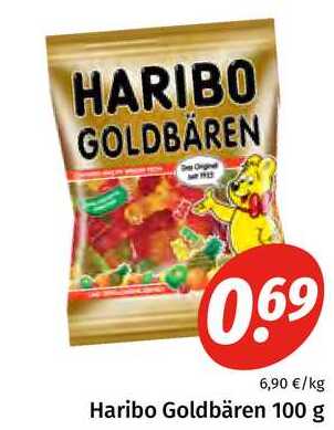 Haribo Goldbären 100 g 