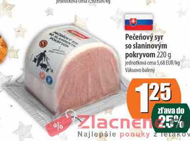 Pečeňový syr so slaninovým pokryvom 220 g