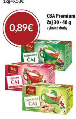 CBA Premium čaj 30-40 g 