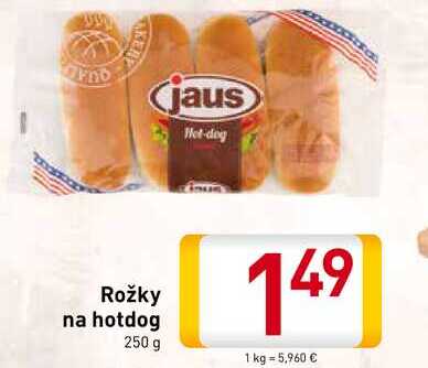 Rožky na hotdog 250 g