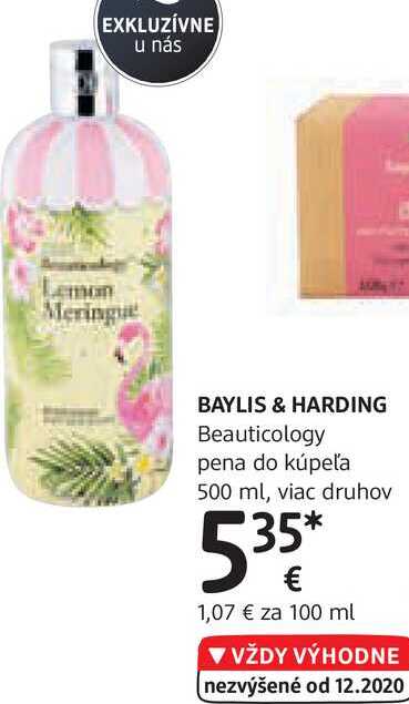 BAYLIS & HARDING pena do kúpeľa, 500 ml