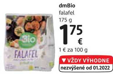 dmBio falafel, 175 g 