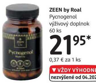 ZEEN by Roal Pycnogenol, 60 ks