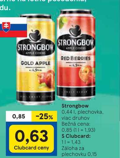 Strongbow, 0,44 l