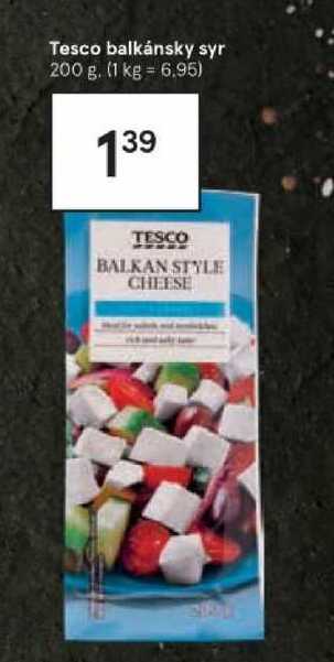 Tesco balkánsky syr, 200 g