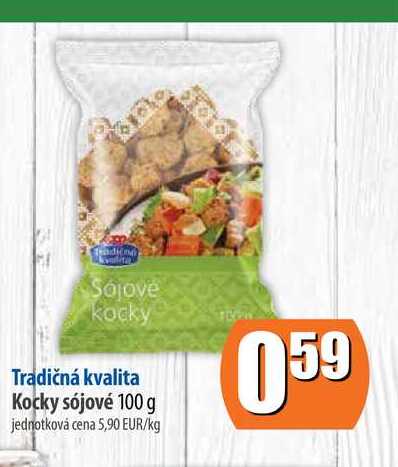 Kocky sójové 100 g 