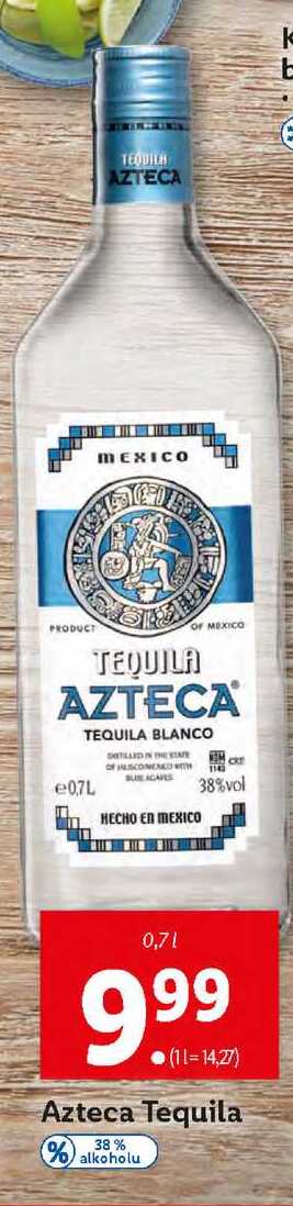 ARCHIV | Azteca 14.8.2022 platné do: akcii Tequila l v 0,7