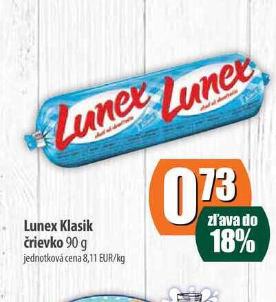Lunex Klasik črievko 90 g