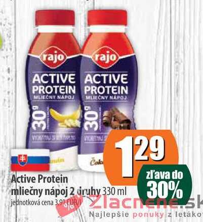 Active Protein mliečny nápoj 330 ml 