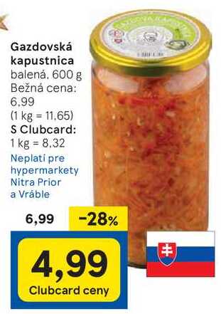Gazdovská kapustnica, 600 g