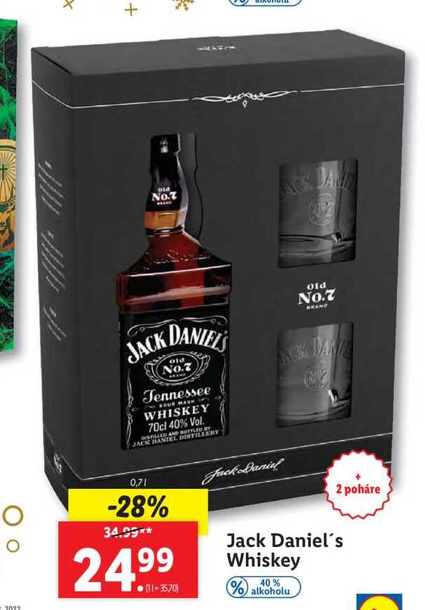 Jack Daniel's Whiskey 0,7 l 