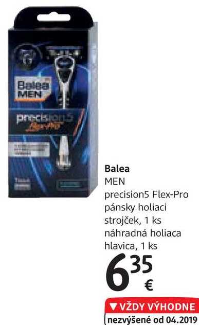 Balea MEN precision5 Flex-Pro pánsky holiaci strojček